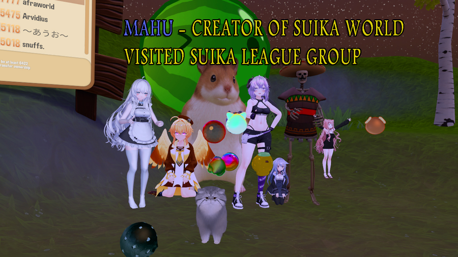 Mahu visits Suika League — November 2024